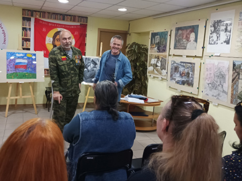 Выставка детских работ из Волгограда продолжит экспонироваться на Донбассе Выставка детских работ из Волгограда продолжит экспонироваться на Донбассе