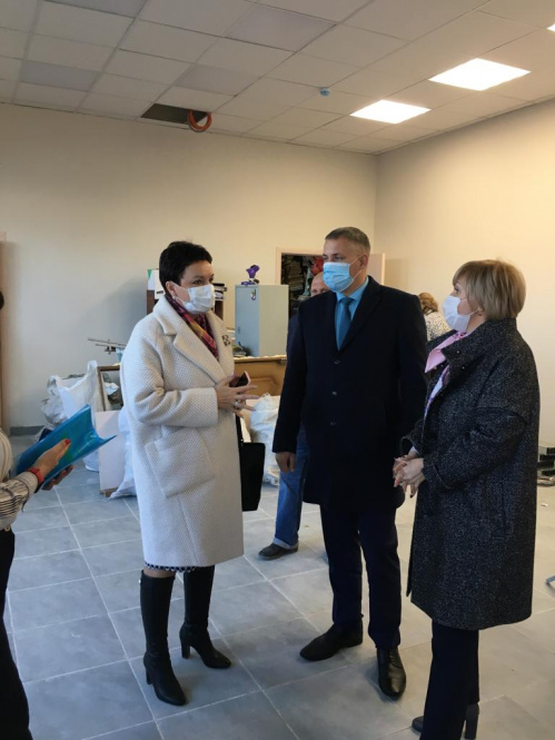 В Среднеахтубинской центральной библиотеке ведутся внутренние работы