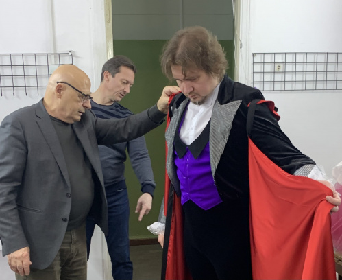 В «Царицынской опере» завершается работа над сценографией спектакля «Щелкунчик»