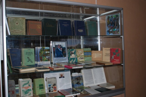 В природном парке в Камышинском районе открылась книжная выставка