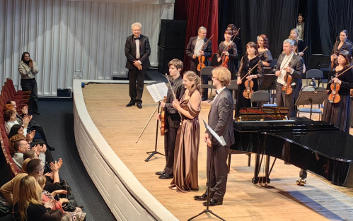 В Волгоградской филармонии выступили молодые столичные таланты  