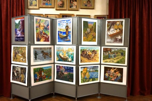 В Волгоградской области открылась всероссийская выставка детских рисунков