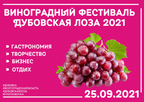 В Волгоградской области состоится фестиваль «Дубовская лоза»