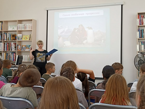 В Камышинской модельной библиотеке проводят профориентационные мероприятия