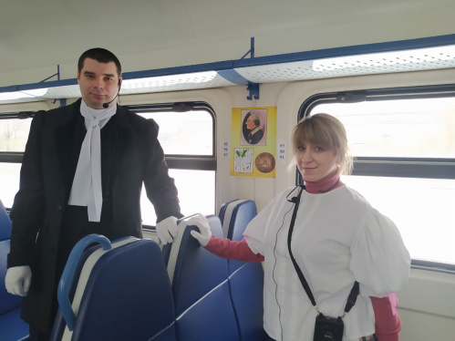 Специалисты «Старой Сарепты» провели экскурсию в электропоезде
