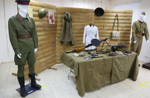 В «Старой Сарепте» открылась патриотическая выставка