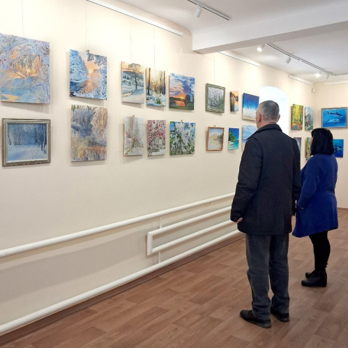 В «Старой Сарепте» открылась пейзажная выставка 