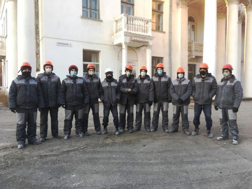 Волгоградские стройотряды участвуют в реконструкции бывшего кинотеатра «Победа»