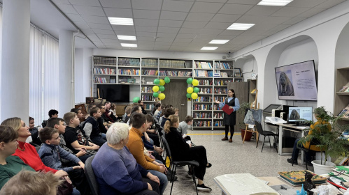 Волгоградская библиотека для слепых открыла двери творческой гостиной