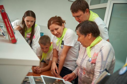 В Городищенской модельной библиотеке провели семейный квест