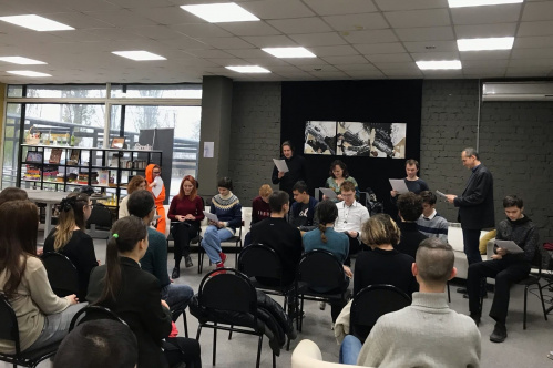 Волгоградские школьники стали участниками театрального эксперимента Волгоградские школьники стали участниками театрального эксперимента