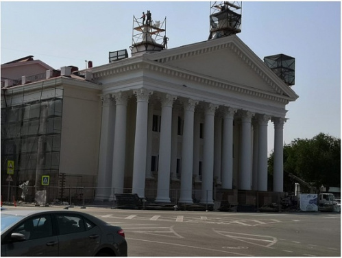 В Волгограде приступили к реставрации входных групп НЭТа