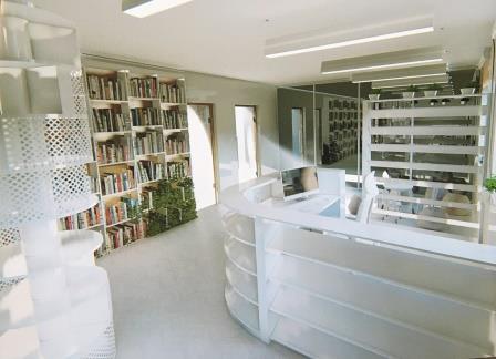 В Октябрьском районе по модельному стандарту модернизируется Центральная библиотека