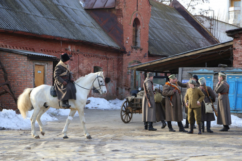 В «Старой Сарепте» представили историческую реконструкцию событий вековой давности