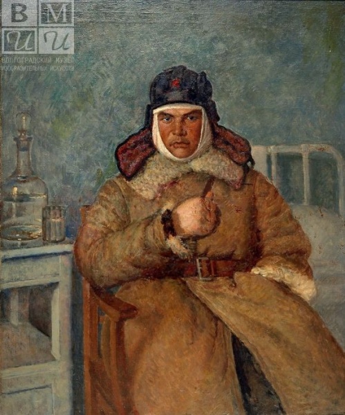 В Волгограде открывается выставка военных произведений Ильи Машкова