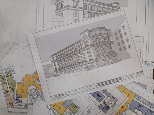 В Волгоградской области завершили аэросъёмку и техническое обследование здания ЦУМа