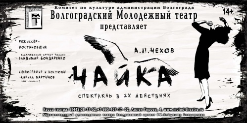 Волгоградский молодёжный театр поставил «Чайку» на губернаторский грант