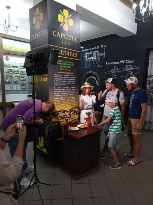 В «Старой Сарепте» состоялись съёмки документального фильма о поселениях на Волге В «Старой Сарепте» состоялись съёмки документального фильма о поселениях на Волге