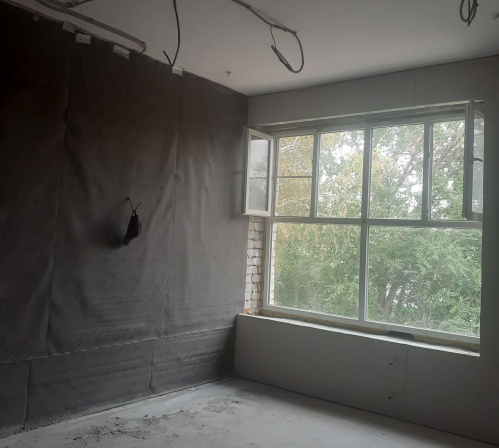 В Светлоярской школе искусств выполнены общестроительные работы