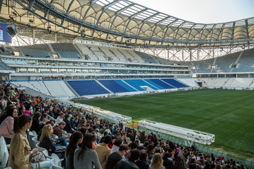Обширная спортивно-развлекательная программа запланирована в день проведения тестового матча в Волгограде 