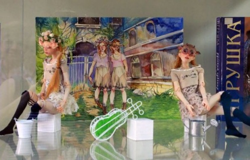 В Волгоградской Горьковке работает кукольная выставка