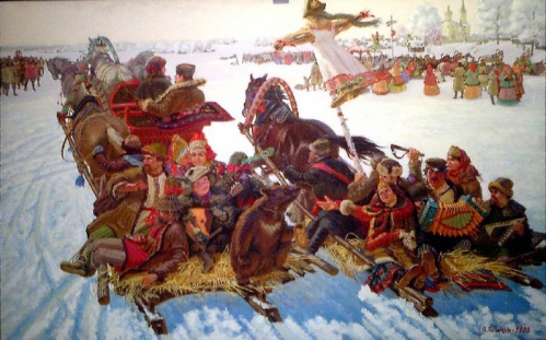 Русская масленица для иностранцев Русская масленица для иностранцев