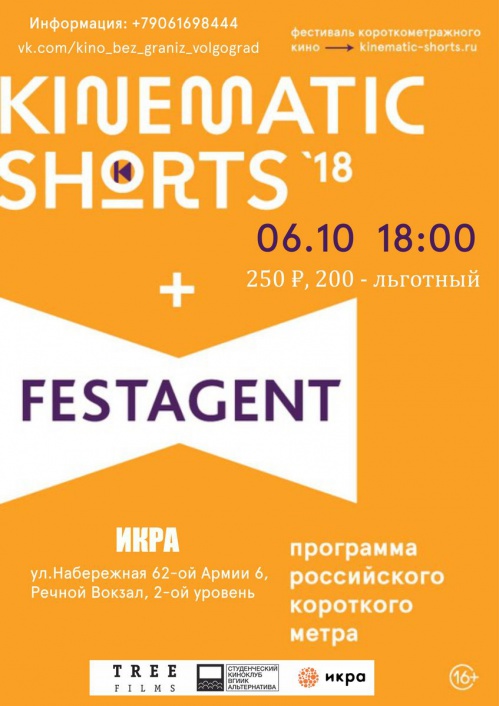 Волгоградцев приглашают на специальную программу российского короткометражного кино