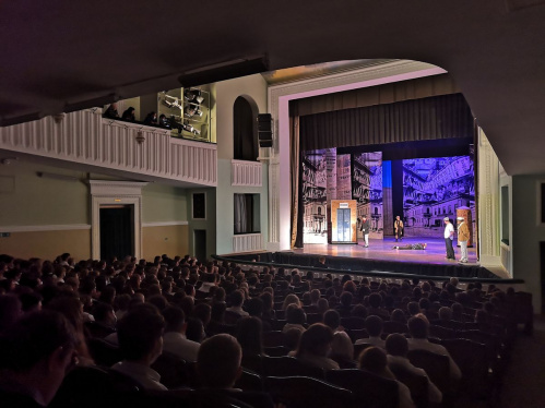 Лицеисты по «Пушкинской карте» посетили Волгоградский музыкальный театр