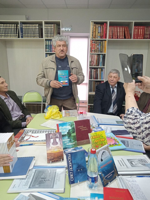 В Кумылженской модельной библиотеке прошёл литературный вечер