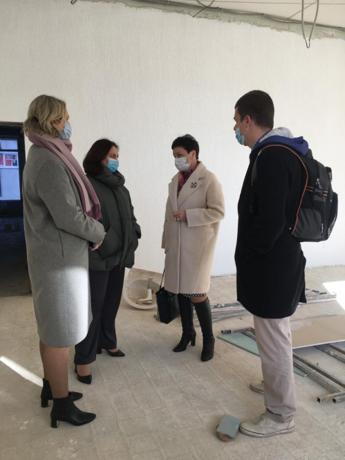 В Центральной библиотеке Волжского ремонтные работы выполнены на 75 процентов