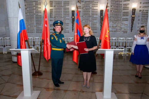 Волгоградский центр народного творчества подписал соглашение с ансамблем «Красная звезда»