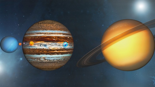 Волгоградский планетарий в прямом эфире покажет сближение Юпитера и Сатурна