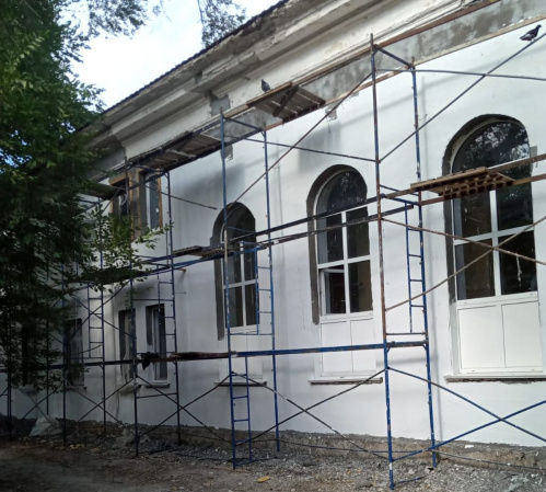 В Октябрьском районе близится завершение капремонта дома культуры