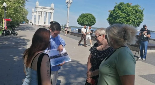 В Волгоградском краеведческом музее провели экскурсию ко Дню Волги