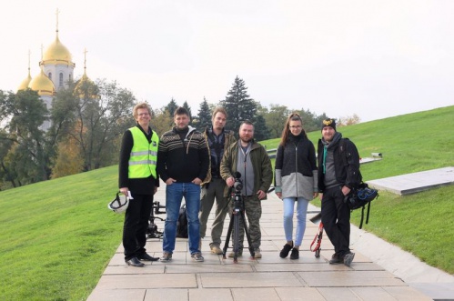 Федеральный телеканал снимает фильм о достопримечательностях Волгограда