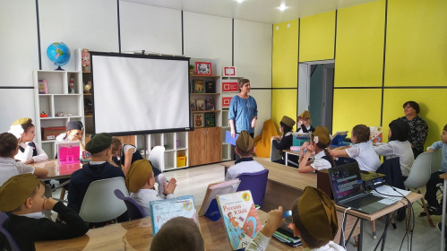 В детской модельной библиотеке Иловли проходят учебные дни для школьников