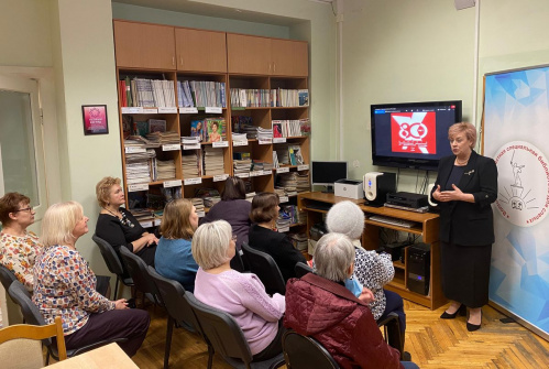 В Волгоградской библиотеке для слепых состоялся тифлопоказ фильма о блокадном Ленинграде