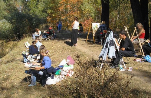 На набережной пройдёт художественный пленэр
