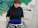 В Волгоградском краеведческом музее показали фрагмент царёвского метеорита