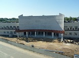 Строители завершили возведение конструкций театрально-досугового центра в Урюпинске