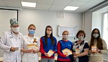 Волонтёры культуры поздравили медсестёр с профессиональным праздником