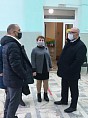 Станислав Малых проинспектировал ход ремонтных работ в учреждениях культуры Октябрьского района